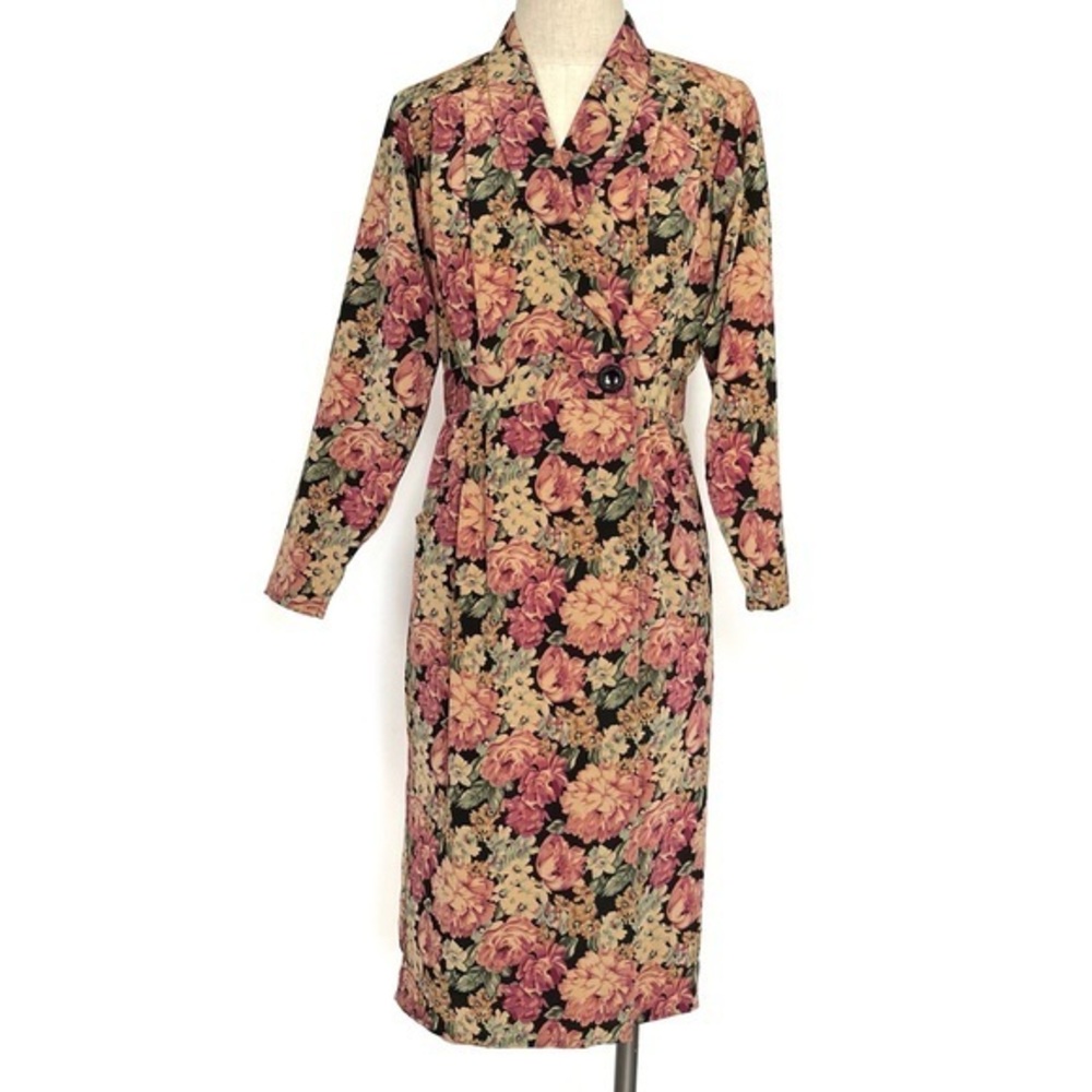 Vintage Floral Dress Taurus ll Size 6